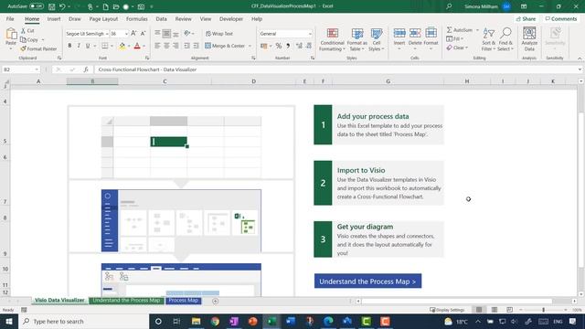 How to Create a Diagram from an Excel Spreadsheet | Visio Essentials смотреть онлайн
