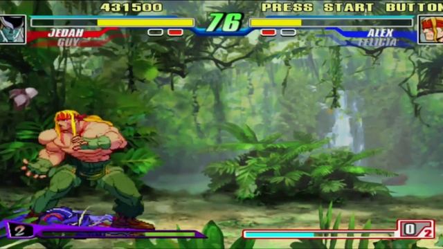 Capcom Fighting Evolution - Jedah/Guy смотреть онлайн