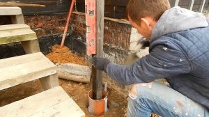 Фундамент для веранды. Часть №1.
