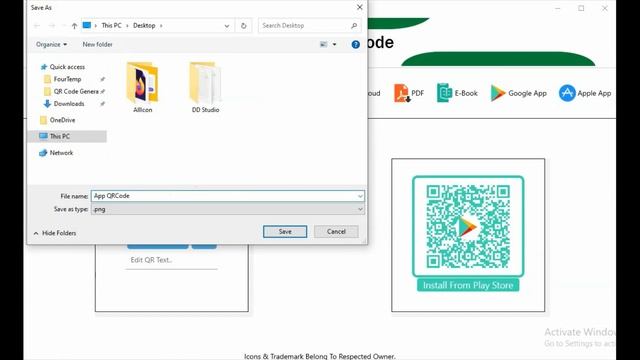 How To Create QR Code For Google Play's Apps смотреть онлайн