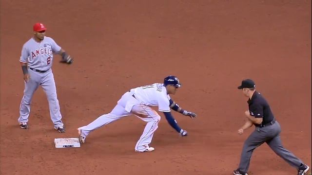 LAA@TB: Trumbo, Aybar turn a game-ending double play смотреть онлайн