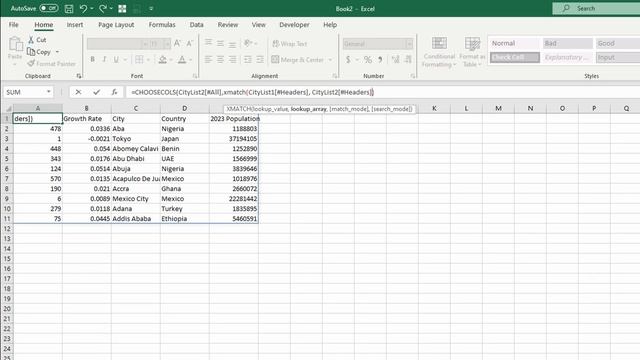 Excel 365 Tutorial: Combine Tables with Different Column Order смотреть онлайн