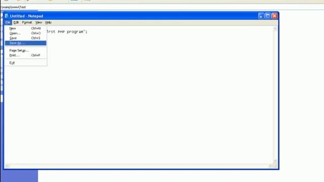 Run First PHP Program.avi смотреть онлайн