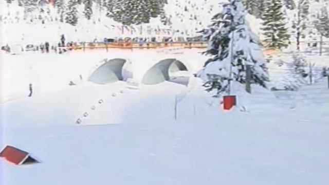 БИАТЛОН. КМ 2005-06. Хохфильцен (Австрия). Женщины. Эстафета 4 х 6 км. (Спорт). 10.12.2005.