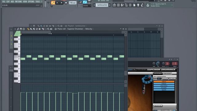 Создание реалистично звучащей партии ударных. Часть 4. Использование тамбурина и шейкера в роке. смотреть онлайн