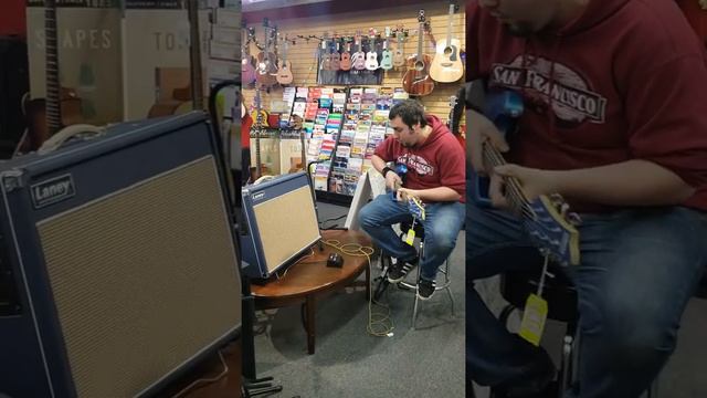 Laney Lionheart L20T-212 Amp and Schecter C-6 Deluxe Guitar (Guitar and Bass Lessons at store!) смотреть онлайн
