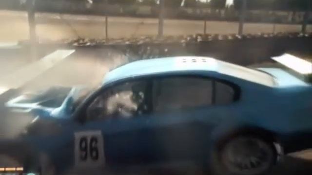 GRID CRASH TEST: BMW 320i VS Chevrolet Lacetti смотреть онлайн