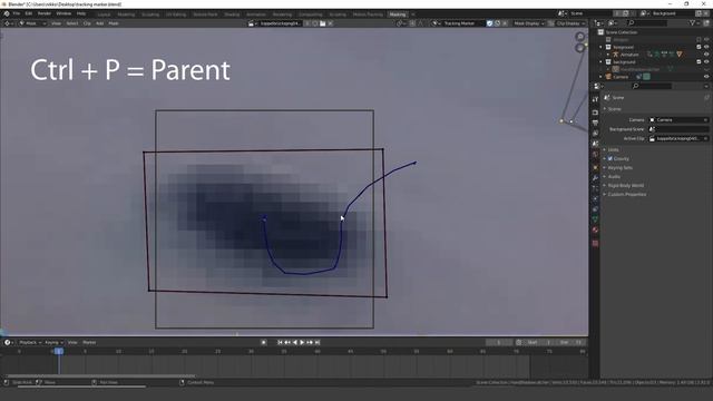 Remove Tracking Markers from any Footage with Blender смотреть онлайн