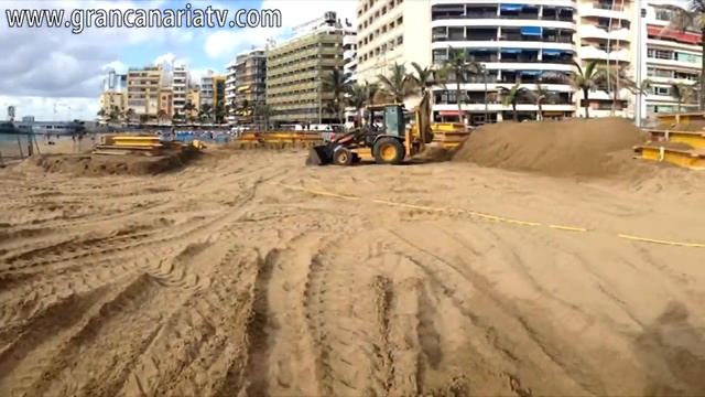 Making of - Belén de Arena - Playa de Las Canteras смотреть онлайн