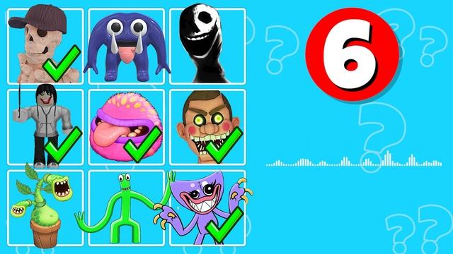 Guess the MONSTER'S VOICE #7 (SINGING MONSTERS MAW, ROBLOX DOORS, MR FUNNY, GARTEN OF BANBAN 2) смотреть онлайн