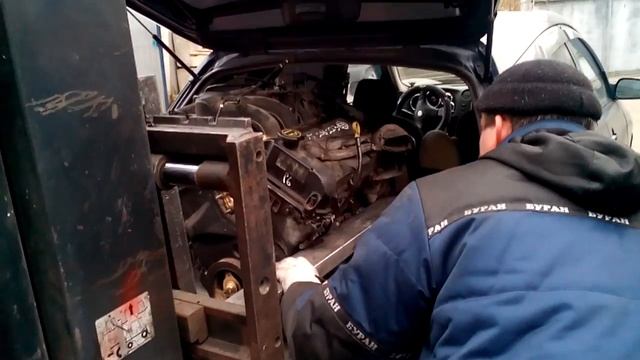 Отгрузка контрактного двигателя AJ Ford Escape 3 0 28 10 16 смотреть онлайн