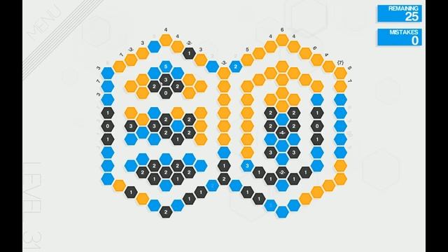 Hexcells Plus Walkthrough | World 6 | 6-1 Puzzle смотреть онлайн