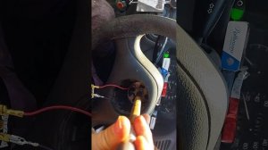 Как снять руль на Ланосе.