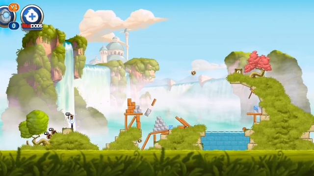 Angry Birds Star Wars 2. Вторжение на набу. 4 уровень "Для души" смотреть онлайн