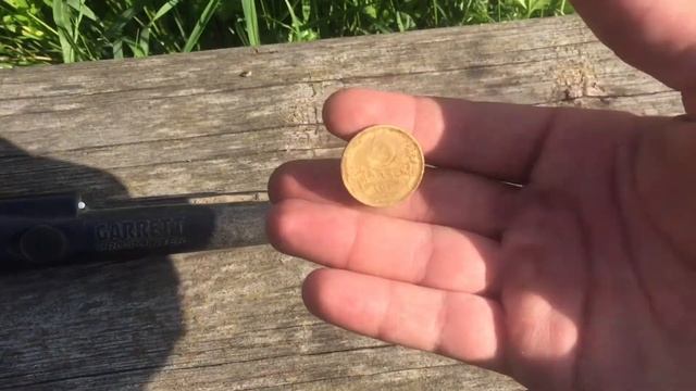 Тест пинпоинтера Garrett.Garrett pro pointer смотреть онлайн