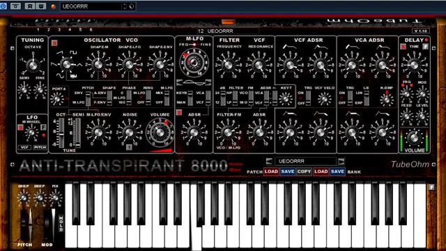 Free VST - Anti-Transpirant 8000 Mono (Windows 32bit) - vstplanet.com смотреть онлайн