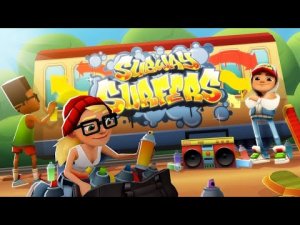 Сабвей Серф видео игра мультик прохождение на русском - 1 серия (Subway Surfers ).mp4