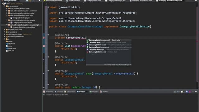 Spring Boot Tutorial 12: CRUD Operations in Service Layer with JPARepository смотреть онлайн
