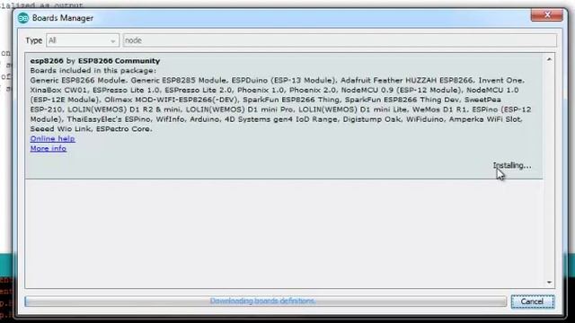 Setup NodeMCU programming with Arduino IDE. смотреть онлайн