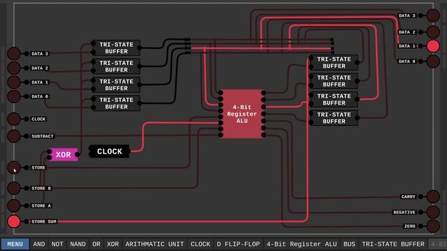 Simple 4--Bit 'Processor' смотреть онлайн