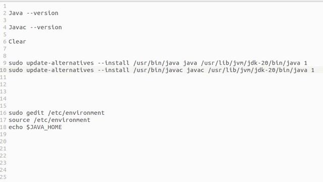 How to Download & Install Java JDK 20 in Ubuntu with JAVA HOME смотреть онлайн