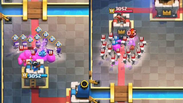 Can EVOLUTION SKELETONS Beat SKELETON ARMY in Clash Royale?🤯 смотреть онлайн