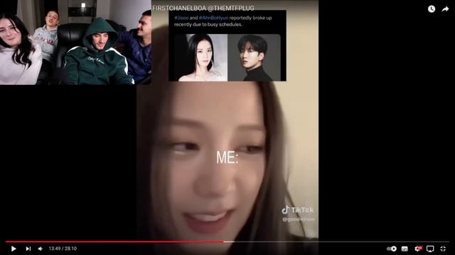 BLACKPINK JISOO TIKTOK COMPILATIONS V3 | REACTION