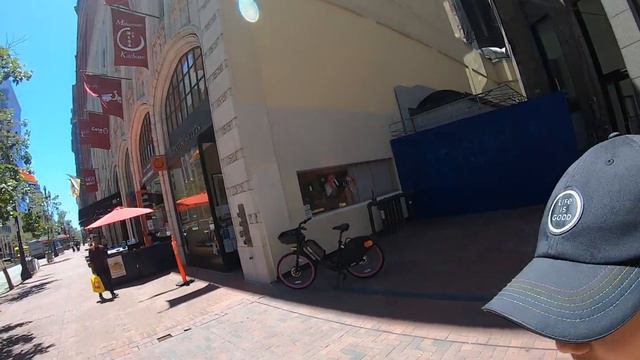 Walking around San Francisco, way to the Baker Beach Part 1 (Гуляем по Маркет стрит в Сан-Франциско смотреть онлайн