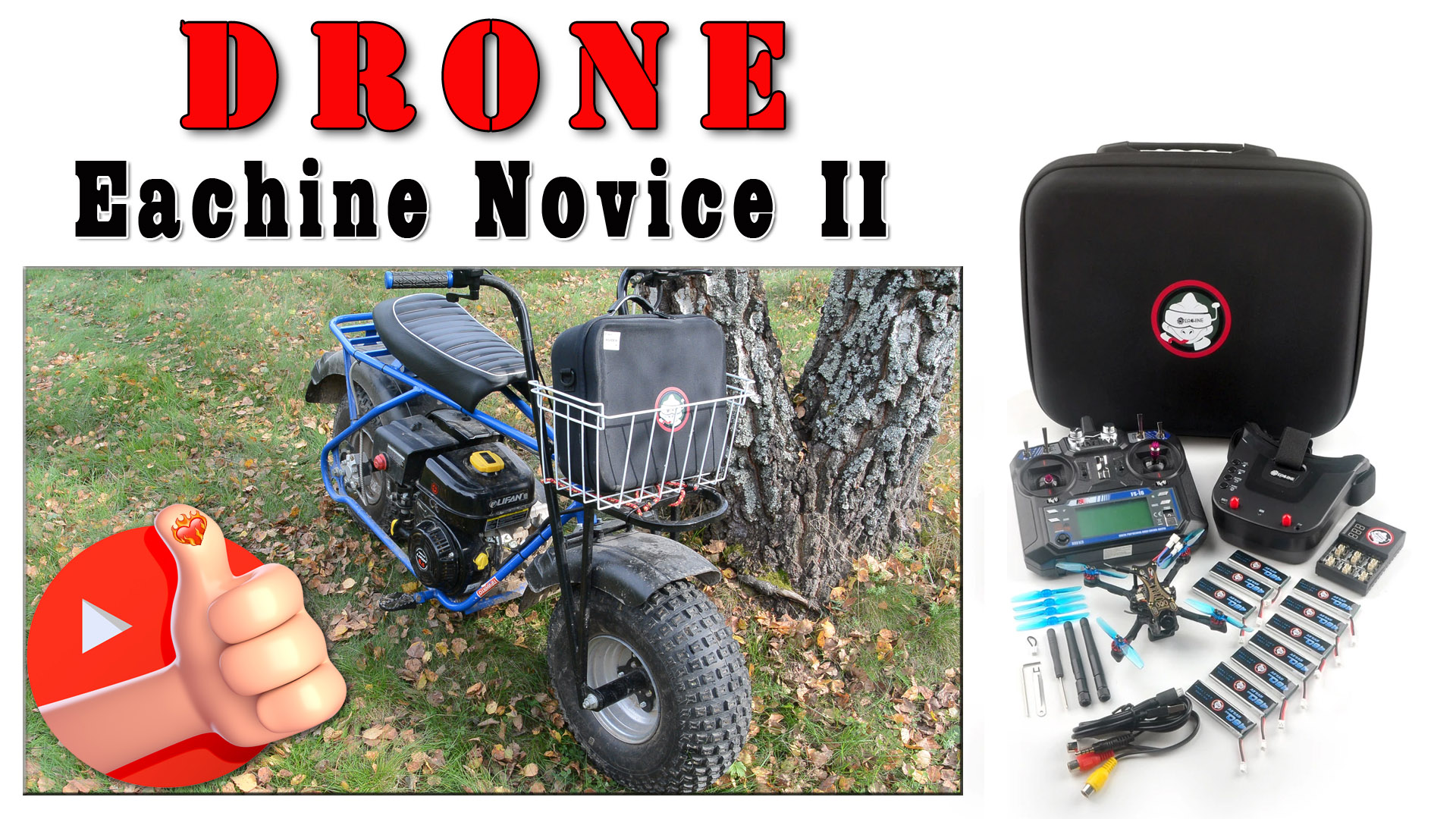 Дрон Eachine Novice II