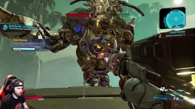 Borderlands 3 - GRAVEWARD BOSS FIGHT смотреть онлайн