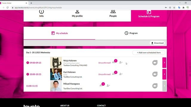 Winter Fun Workshop 2021 - Prearranged Meetings смотреть онлайн