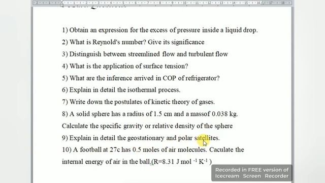 TN 11th Physics Second Mid Term Exam Important 2,3,5 Marks Questions | D2G Academy смотреть онлайн
