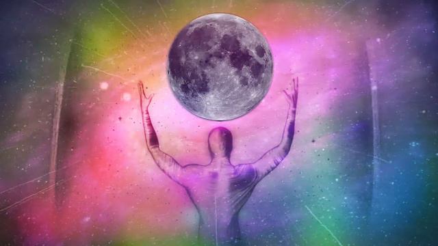 Футаж космическая луна! Footed space moon! смотреть онлайн
