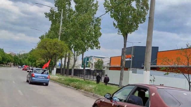 ⚡️ Автопробег в Бельцах, 9 мая 2023 г. ⚡️ смотреть онлайн