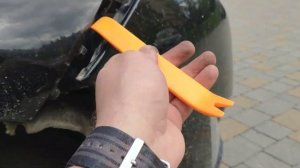 Renault  Замена  звукового сигнала на Рено Scenic/Grand Scenic не снимая весь бампер.