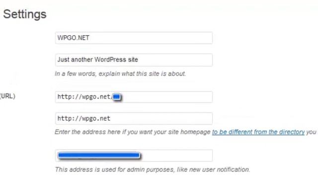 Wordpress Site Title & Tagline смотреть онлайн