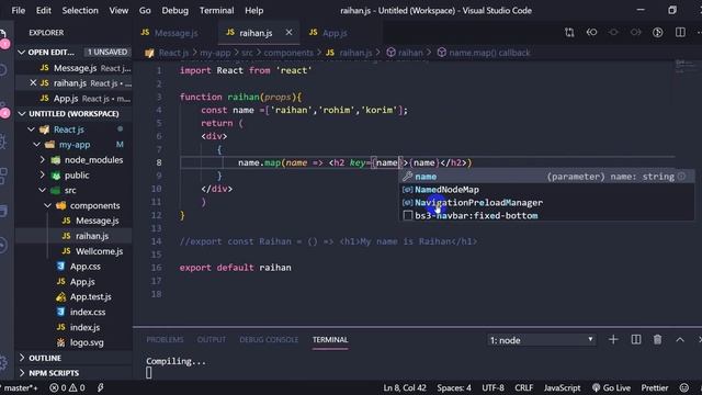 React JS Tutorial Beginners Bangla - 17 - Index as Key Anti pattern смотреть онлайн
