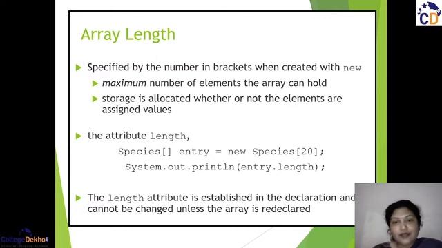Array in C | Sheetal Ma'am | College Dekho смотреть онлайн
