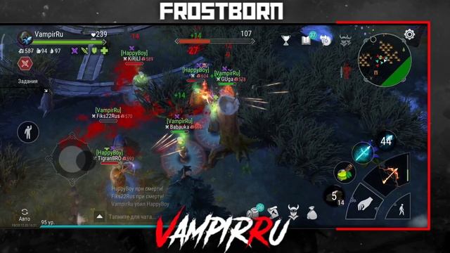 ГРЯЗНАЯ СЕМЕЙНАЯ ДУЭЛЬ | TEAM PVP CIS | Frostborn co-op survival смотреть онлайн