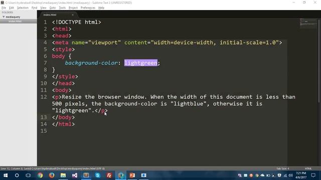 HTML5 and CSS3 Responsive design with media queries смотреть онлайн