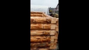Сборка бани из бруса. Установка бревен на сруб| Вепсский Сруб
