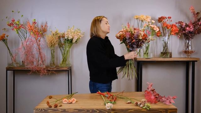 5 букетов из 1 состава | Мастер-класс от Ольги Шаровой смотреть онлайн