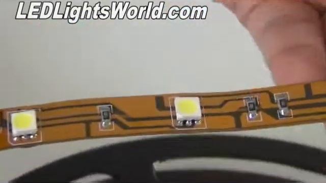 SMD 5050 (Tri-Chip) Flexible LED Strip With 150 LEDs