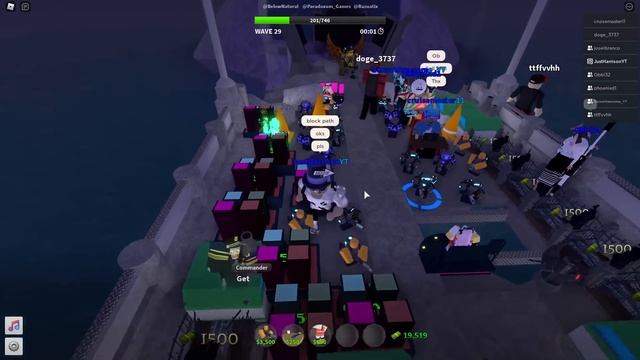 64 ACCELERATORS VS. THE FALLEN KING ON DEAD AHEAD! Tower Defense Simulator - ROBLOX смотреть онлайн