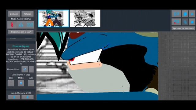 Speed-StickArt / Goku atravezado por Moro / Stick Nodes / Shader Animator смотреть онлайн