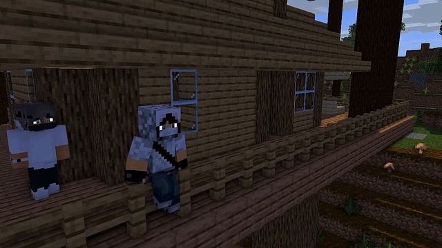 [🙂minecraft Animation] Фанзи/Домер [шип❤️]