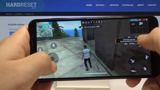 TEST Garena Free Fire on HUAWEI Honor 7A – Checkup Performance смотреть онлайн