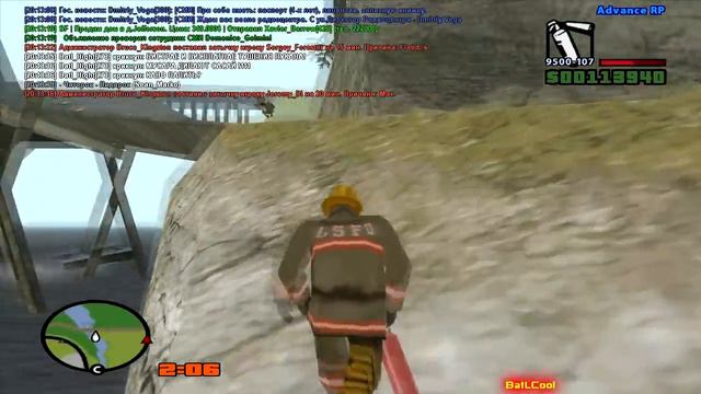 Funny Samp #17 Пожарник- пуканотушитель ! смотреть онлайн