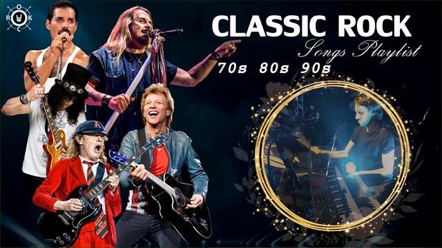 Classic Rock 70s 80s 90s Mix ⚡ Classic Rock Music Has The Best Tone Ever ⚡