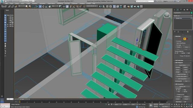 3ds Max Modeling Apartman in 30 minutes from .dwg file with exercise file смотреть онлайн